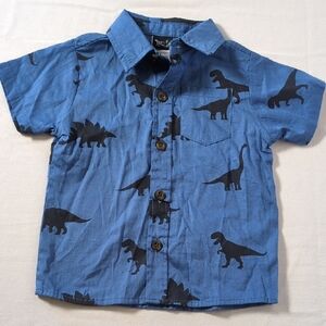 Rebels  Dinosaur Print Shirt 12 Months